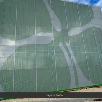 Façade Trèfle - Image Perforation Dampere (2) Façade Trèfle - Image Perforation Dampere (2)